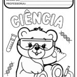 capa de caderno educação infantil para imprimir