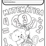 capa de caderno educação infantil para imprimir