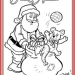 desenhos de Papai Noel para colorir