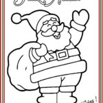 desenhos de Papai Noel para colorir