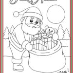 desenhos de Papai Noel para colorir