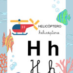 Cartaz do Alfabeto Fundo do Mar