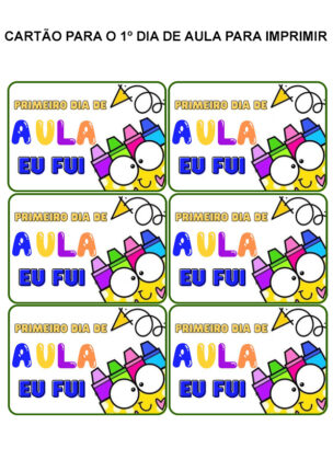 Lembrancinha Primeiro Dia de Aula | Cantinho do EVA