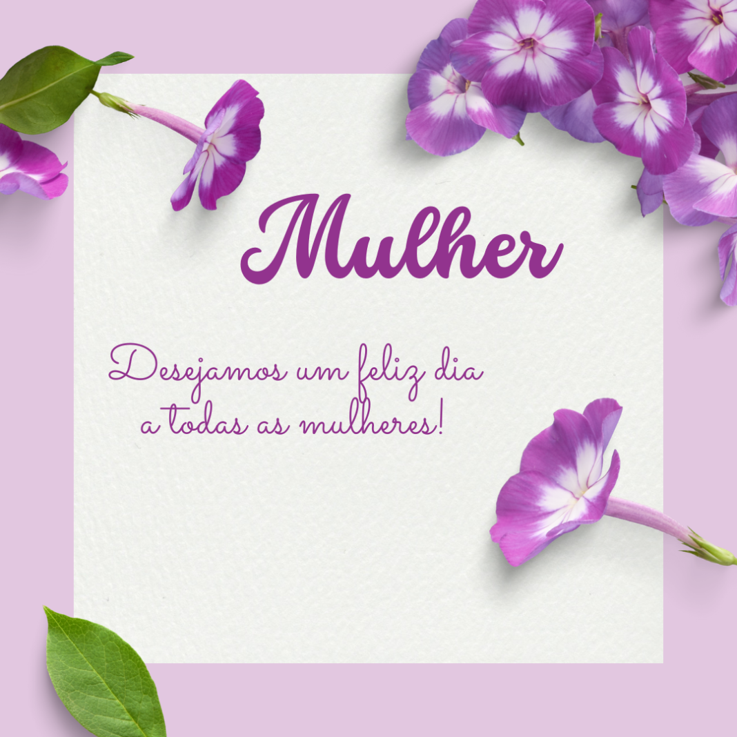 Cartão para Dia da Mulher | Cantinho do EVA