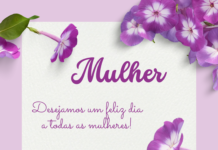Cartão para Dia da Mulher cartão para dia da mulher