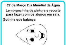 Lembrança Dia da Água Lembrança Dia da Água