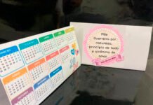 Lembrancinha Calendário de mesa para as Mães (4)
