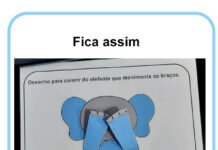 Desenho de elefante para colorir e recortar Desenho de elefante para colorir e recortar
