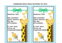 Lembrancinha para Reunião de Pais Lembrancinha para Reunião de Pais