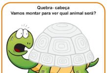 Quebra-cabeças de animais para imprimir Quebra-cabeças de animais para imprimir