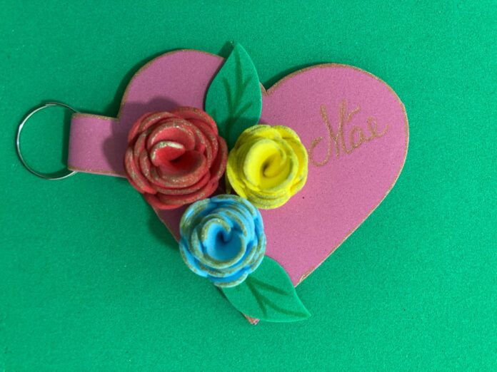 chaveiro de eva dia das mães
