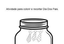 Dia dos Pais Atividades para colorir e recortar Dia dos Pais Atividades para colorir e recortar