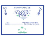 certificado dia dos pais