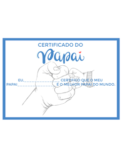 certificado dia dos pais