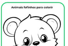 18 Animais Fofinho para Colorir 18 Animais Fofinhos para Colorir