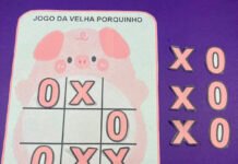 Lembrancinha Dia das Crianças Jogo da velha Lembrancinha Dia das Crianças Jogo da velha