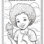 Atividades para Colorir da Consciência Negra