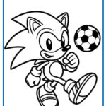 7 desenhos do Sonic para colorir