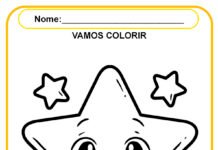 Desenhos para Colorir – Estrelinhas Desenhos para Colorir - Estrelinhas