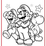 Desenhos para colorir do Super Mario