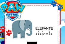 Cartaz do Alfabeto Patrulha Canina Cartaz do Alfabeto Patrulha Canina