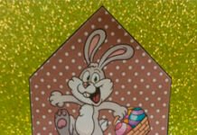 Lembrancinha – Caixa Envelope para Bis de Coelho da Páscoa 5 Lembrancinha - Caixa Envelope para Bis de Coelho da Páscoa