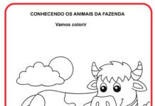 10 Desenhos de animais da fazenda para colorir 10 Desenhos de animais da fazenda para colorir