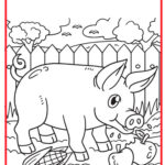 10 Desenhos de animais da fazenda para colorir (3)