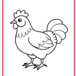 8 Animais da Fazenda para colorir (3)