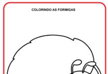 Desenhos de Formigas para Colorir Desenhos de Formigas para Colorir