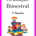 Capas para Avaliação Bimestral prontas para imprimir