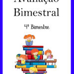 Capas para Avaliação Bimestral prontas para imprimir