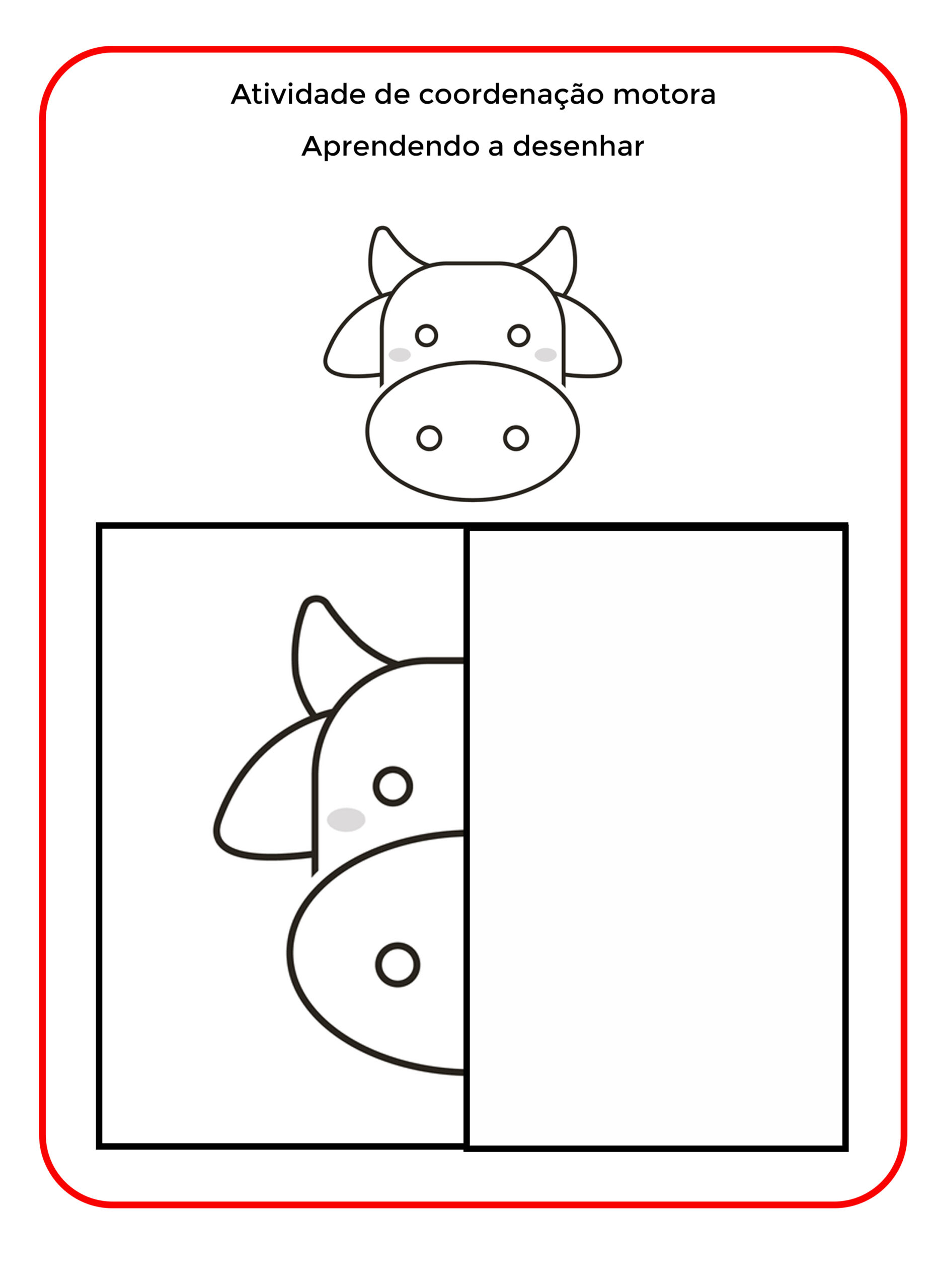 Aprendendo a Desenhar – Atividades de Coordenação Motora