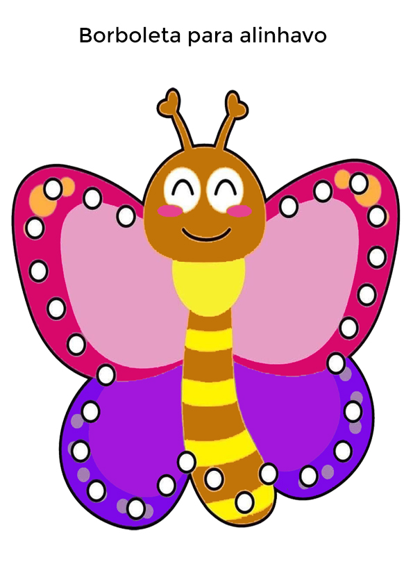 Borboleta para Alinhavos