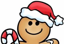 Painel de Natal em PDF pronto para imprimir – Boneco Gengibre Painel de Natal em PDF pronto para imprimir - Boneco Gengibre