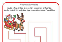 Atividades Natalinas de Coordenação Motora Fina Atividades Natalinas de Coordenação Motora Fina