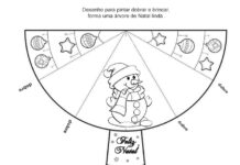 Atividades de dobradura natalina Atividades de dobradura natalina