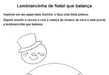 Lembrancinhas de Natal Dançantes Lembrancinhas de Natal Dançantes