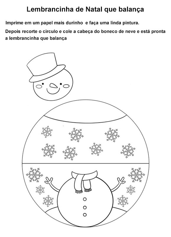 Lembrancinhas de Natal Dançantes