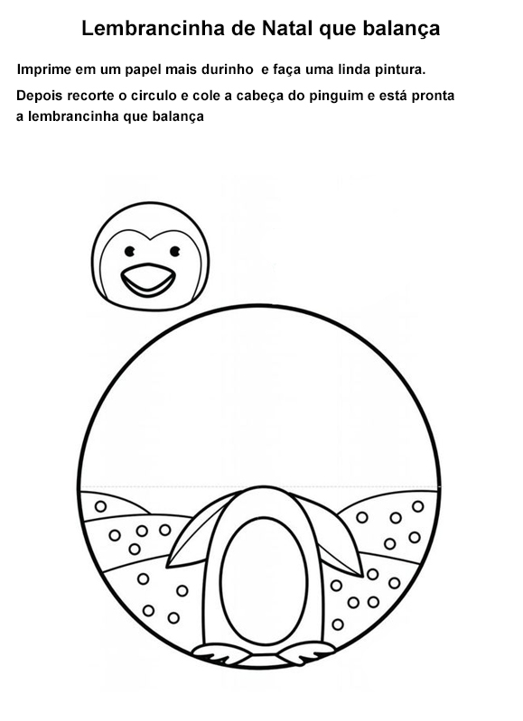 Lembrancinhas de Natal Dançantes