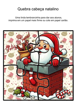 Quebra-cabeça Natalino