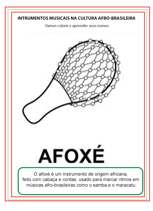 Cartaz Consciência Negra - Afoxé