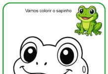 10 Desenhos de Sapo para Colorir 10 Desenhos de Sapo para Colorir