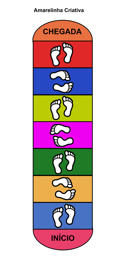 Amarelinha Criativa - grátis