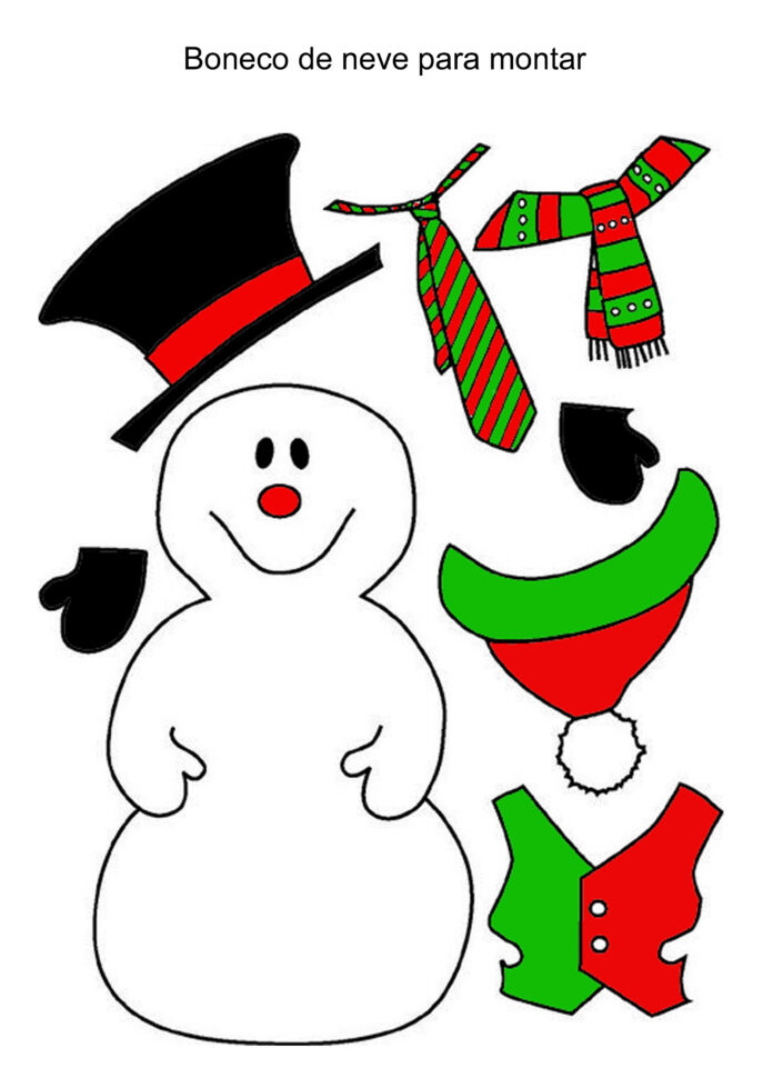 Atividades de Coordenação Motora Natalinas