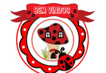 Decoração de Porta – Joaninha Decoração de Porta – Joaninha