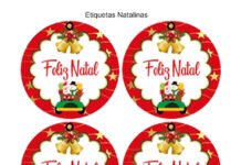 Etiquetas Natalinas Etiquetas Natalinas