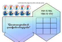 Lembrancinha Jogo da Velha Volta às Aulas Lembrancinha Jogo da Velha Volta às Aulas
