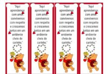 Marca página Pooh Marca página Pooh