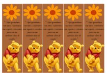 Marca-página do Pooh – Volta às Aulas Marca-página do Pooh – Volta às Aulas